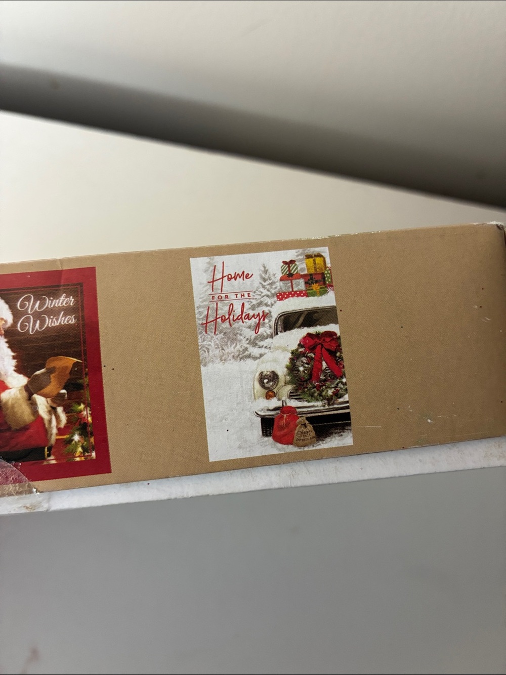 Winter Wishes Christmas Assorted Cards 30 Pack New In Box  6 Designs - Picture 12 of 12